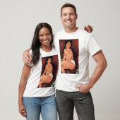 Amedeo Modigliani Grote Zittende Vrouw T-shirt (Unisex)