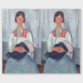 Amedeo Modigliani - Gypsy Vrouw met Baby Cadeaupapier (Vlak)