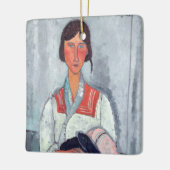 Amedeo Modigliani - Gypsy Vrouw met Baby Keramisch Ornament (Links)
