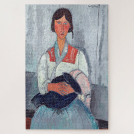 Amedeo Modigliani - Gypsy Vrouw met Baby Legpuzzel
