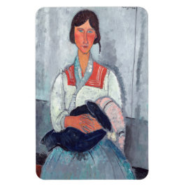 Amedeo Modigliani - Gypsy Vrouw met Baby Magneet