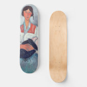 Amedeo Modigliani - Gypsy Vrouw met Baby Persoonlijk Skateboard (Voorkant)