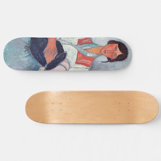 Amedeo Modigliani - Gypsy Vrouw met Baby Persoonlijk Skateboard (Horizontaal)