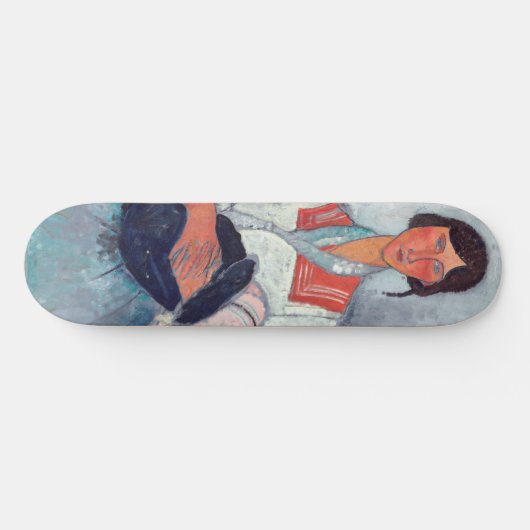 Amedeo Modigliani - Gypsy Vrouw met Baby Persoonlijk Skateboard (Horizontaal)