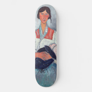 Amedeo Modigliani - Gypsy Vrouw met Baby Persoonlijk Skateboard