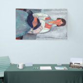 Amedeo Modigliani - Gypsy Vrouw met Baby Spandoek (Beurs)