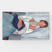 Amedeo Modigliani - Gypsy Vrouw met Baby Spandoek (Horizontaal)