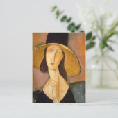 Amedeo Modigliani - hoofd van een vrouw Briefkaart (Staand voorkant)