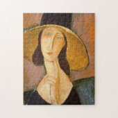 Amedeo Modigliani - hoofd van een vrouw Legpuzzel (Verticaal)