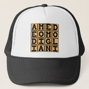 Amedeo Modigliani, Italiaans kunstenaar Trucker Pet