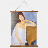 Amedeo Modigliani - Jeanne Hebuterne Hangend Wandkleed (Voorkant)