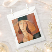 Amedeo Modigliani - Jeanne Hebuterne in groot Pet Bedankzakje (Geknipt)