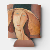 Amedeo Modigliani - Jeanne Hebuterne in groot Pet Blikjeskoeler (Achterkant)