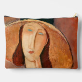 Amedeo Modigliani - Jeanne Hebuterne in groot Pet Etui (Achterkant)