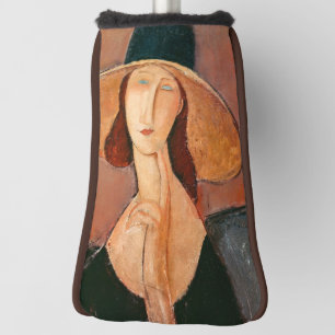 Amedeo Modigliani - Jeanne Hebuterne in groot Pet Golfheadcover