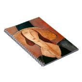 Amedeo Modigliani - Jeanne Hebuterne in groot Pet Notitieboek (Rechterzijde)