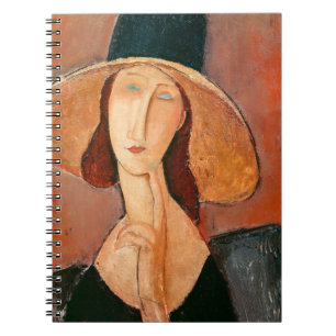 Amedeo Modigliani - Jeanne Hebuterne in groot Pet Notitieboek