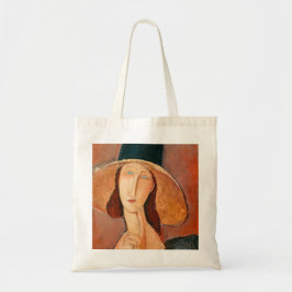 Amedeo Modigliani - Jeanne Hebuterne in groot Pet Tote Bag