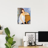 Amedeo Modigliani - Jeanne Hebuterne Poster (Thuiskantoor)