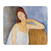 Amedeo Modigliani - Jeanne Hebuterne Snijplank (Voorkant)