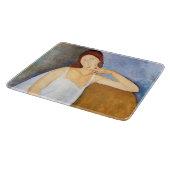 Amedeo Modigliani - Jeanne Hebuterne Snijplank (Hoek)