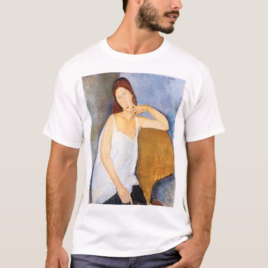 Amedeo Modigliani - Jeanne Hebuterne T-shirt (Voorkant)