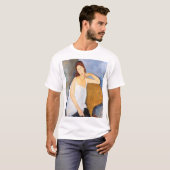 Amedeo Modigliani - Jeanne Hebuterne T-shirt (Voorkant volledig)