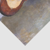 Amedeo Modigliani - Jeanne Hebuterne Tissuepapier (Detail)