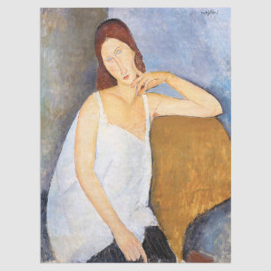 Amedeo Modigliani - Jeanne Hebuterne Tissuepapier