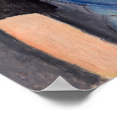 Amedeo Modigliani - Jonge vrouw in blauw Poster (Hoek)