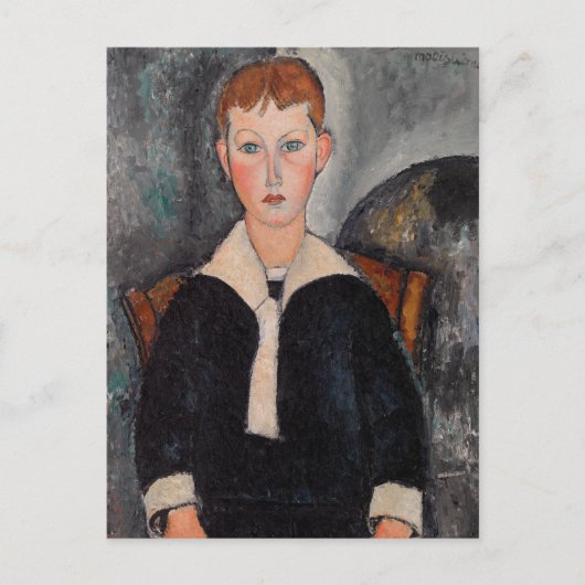 Amedeo Modigliani - Jongen in Sailor Suit Briefkaart (Voorkant)
