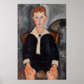 Amedeo Modigliani - Jongen in Sailor Suit Poster (Voorkant)
