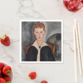 Amedeo Modigliani - Jongen in Sailor Suit Servet (Insitu)