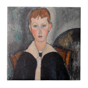 Amedeo Modigliani - Jongen in Sailor Suit Tegeltje
