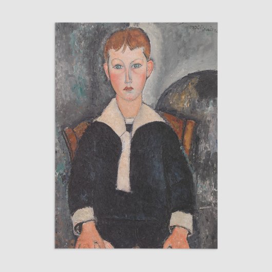 Amedeo Modigliani - Jongen in Sailor Suit Tissuepapier