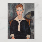 Amedeo Modigliani - Jongen in zeilpak Briefkaart (Voorkant)