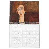 Amedeo Modigliani Kalender (Jan 2026)