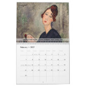 Amedeo Modigliani Kalender (Feb 2027)