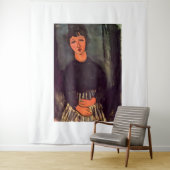 Amedeo Modigliani kunst Wandkleed (In situ)