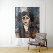 Amedeo Modigliani kunst Wandkleed (In situ)