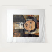 Amedeo Modigliani kunstschilderij Wandkleed (Voorkant (horizontaal))