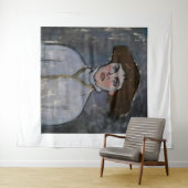 Amedeo Modigliani kunstschilderij Wandkleed (In Situ (horizontaal))