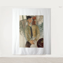 Amedeo Modigliani kunstschilderij Wandkleed