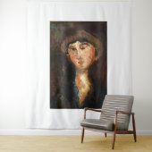 Amedeo Modigliani kunstschilderij Wandkleed (In situ)