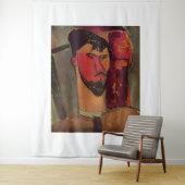 Amedeo Modigliani kunststijl Wandkleed (In situ)