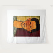 Amedeo Modigliani kunststijl Wandkleed (Voorkant (horizontaal))