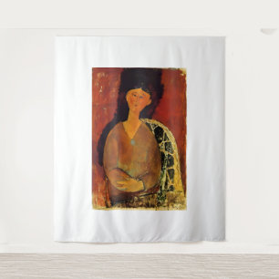 Amedeo Modigliani kunststijl Wandkleed