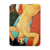 Amedeo Modigliani - Liggende vrouw Magneet (Verticaal)