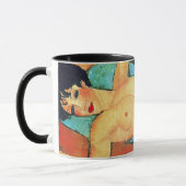 Amedeo Modigliani - Liggende vrouw Mok (Links)