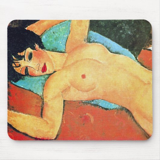 Amedeo Modigliani - Liggende vrouw Muismat (Voorkant)